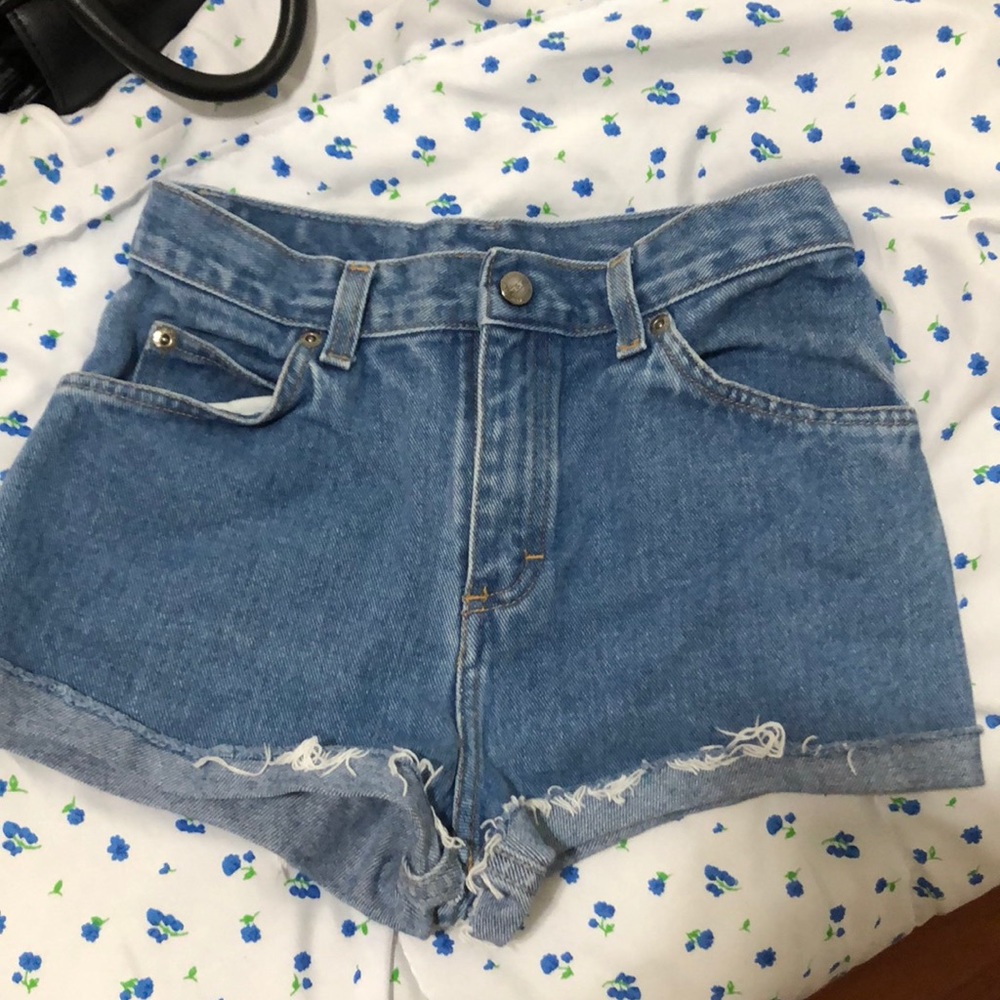 High waisted shorts